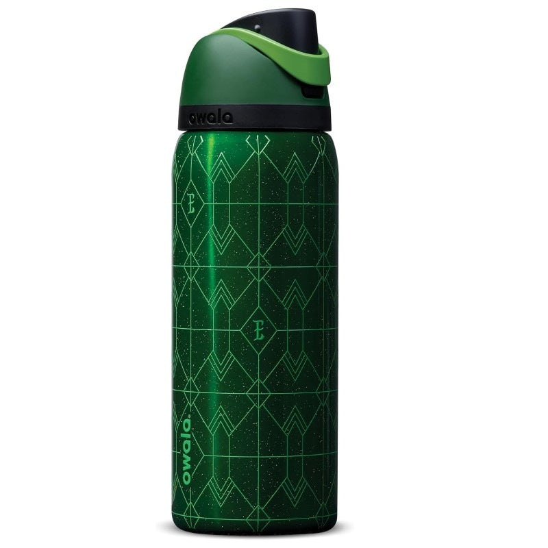 オワラ Owala FreeSip 水筒 Wicked ウィキッド コラボ 32oz 約946ml 保冷 ウォーターボトル ステンレスボトル エルファバ ELPHABA グリーン 限定モデル