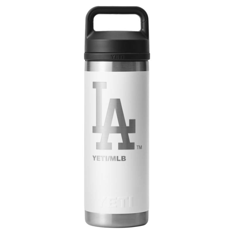 ドジャース×YETI コラボ イエティ ウォーターボトル 水筒 Rambler 18 oz Water Bottle ロサンゼルス ドジャース ロゴ入り Los Angeles Dodgers YETI 保冷 タンブラー 二重真空断熱構造 ギフト ランブラー イエティボトル ※LAロゴ※ White ホワイト 白