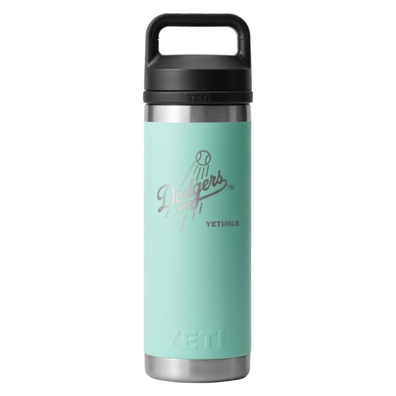 ドジャース×YETI コラボ イエティ水筒 Rambler 18 oz Water Bottle ウォーターボトル ロサンゼルス ドジャース ロゴ入り Los Angeles Dodgers YETI 保冷 水筒 タンブラー 二重真空断熱構造 ギフト ランブラー ※野球ボールありDodgersロゴ※ Seafoam シーフォーム