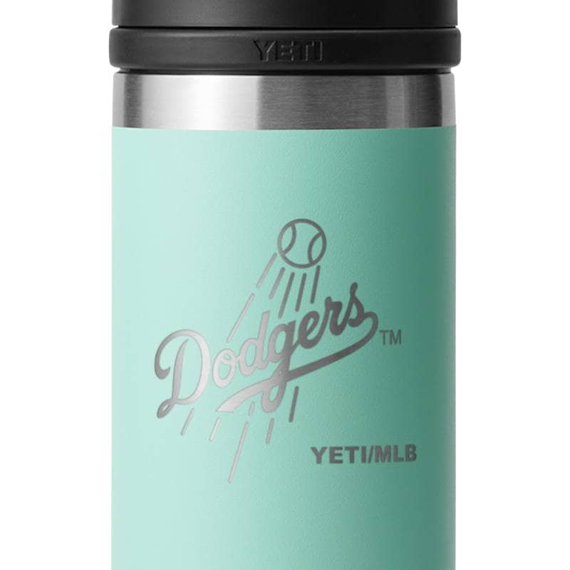 ドジャース×YETI コラボ イエティ水筒 Rambler 18 oz Water Bottle ウォーターボトル ロサンゼルス ドジャース ロゴ入り Los Angeles Dodgers YETI 保冷 水筒 タンブラー 二重真空断熱構造 ギフト ランブラー ※野球ボールありDodgersロゴ※ Seafoam シーフォーム