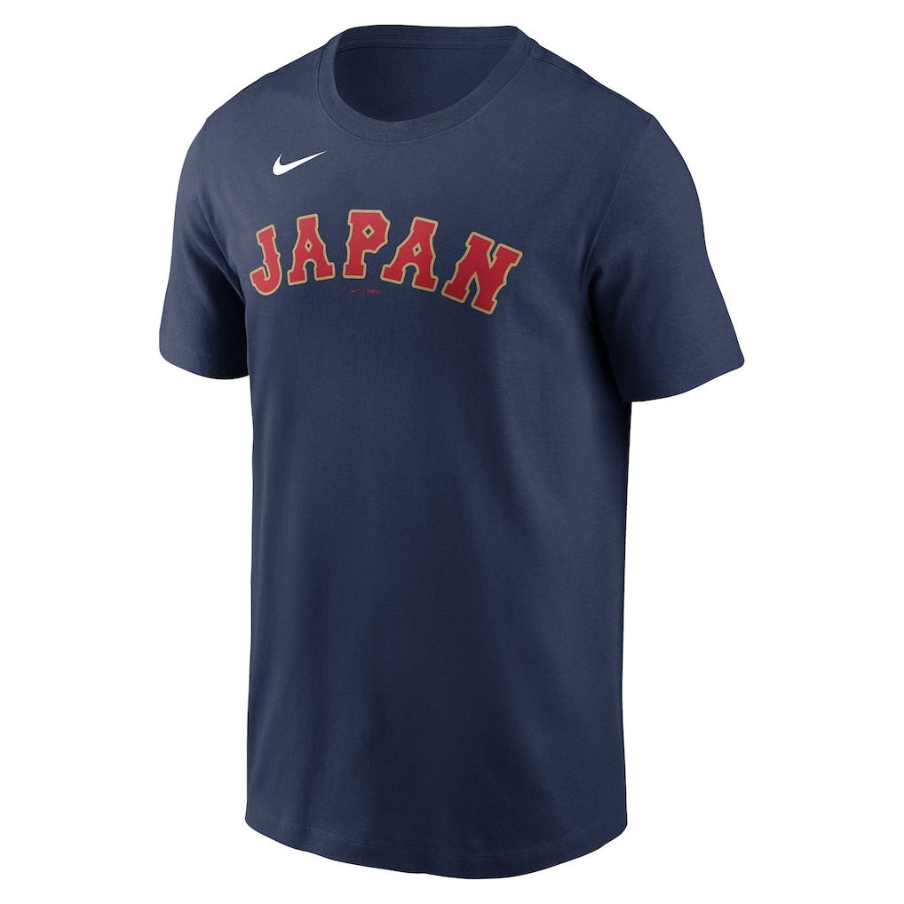 山本由伸 日本代表 2026 WBC 侍ジャパン ネーム&ナンバー Tシャツ メンズ 半袖 応援グッズ ナイキ ワールドベースボールクラシック 大谷選手