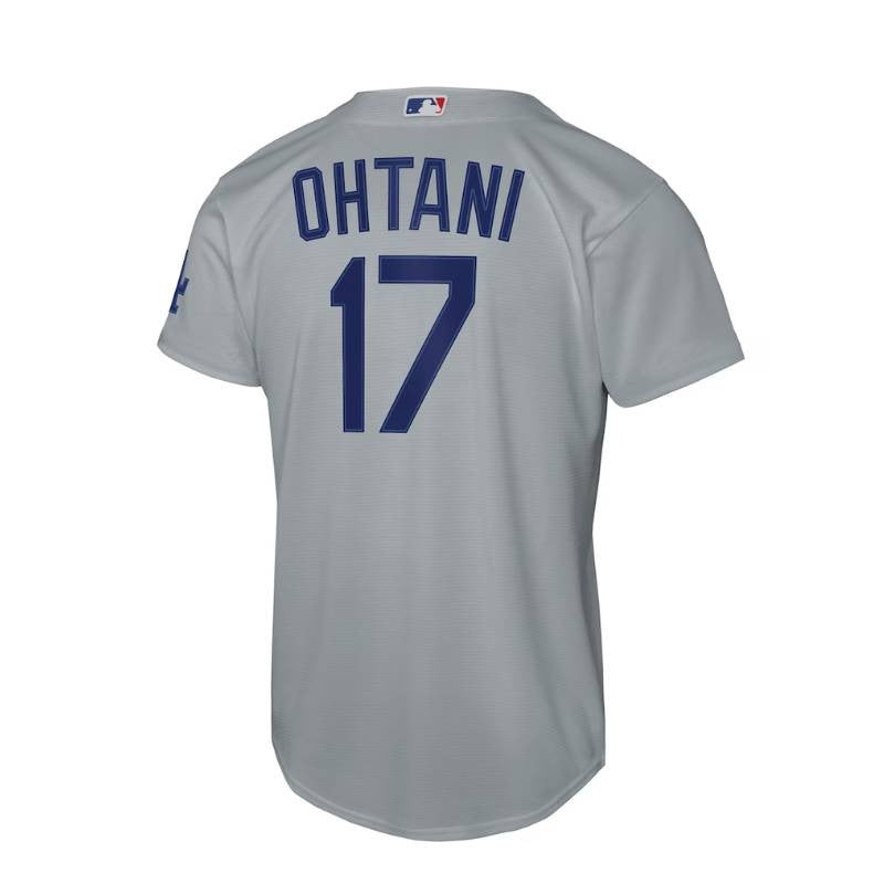 大谷翔平 ユニフォーム グレー YOUTH ロサンゼルス ドジャース ナイキ NIKE 背番号 17 Shohei Ohtani Dodgers