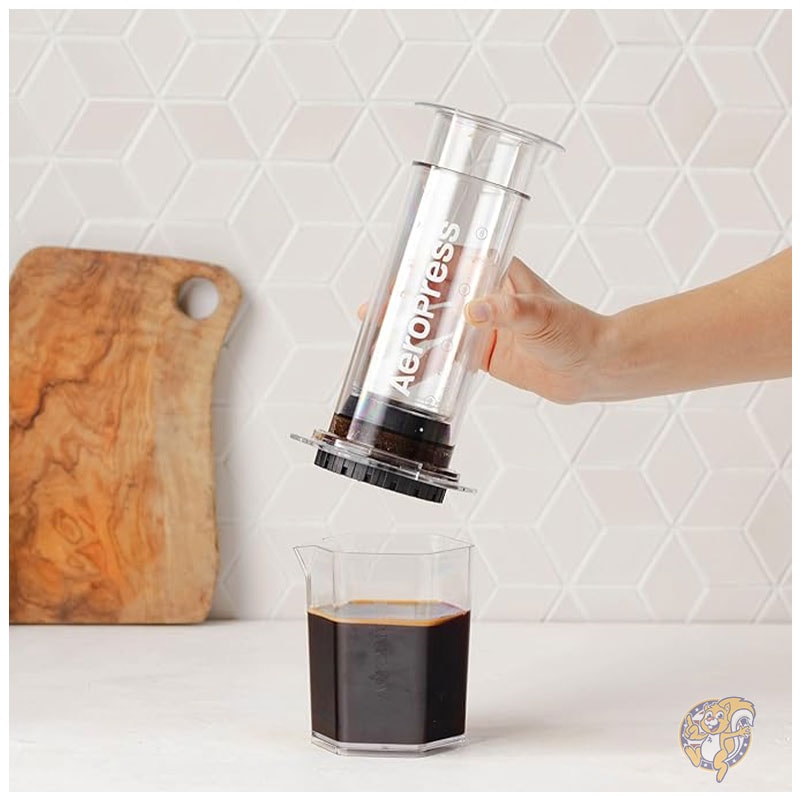 エアロプレス AeroPress ポータブルコーヒーメーカー XLコーヒープレス フレンチプレス プアオーバー エスプレッソ3つの機能 自宅 オフィス キャンプ 旅行 ポータブルコーヒーメーカー クリアXL