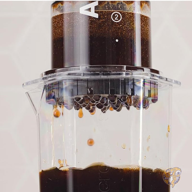エアロプレス AeroPress ポータブルコーヒーメーカー XLコーヒープレス フレンチプレス プアオーバー エスプレッソ3つの機能 自宅 オフィス キャンプ 旅行 ポータブルコーヒーメーカー クリアXL