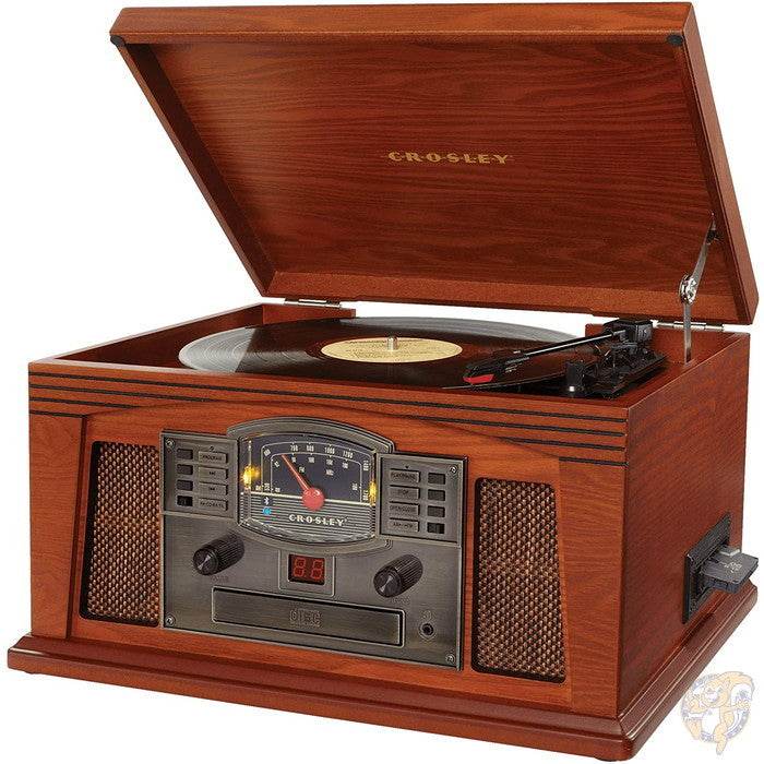 Crosley CR42D-PA ランカスター 3速ターンテーブル レコードプレーヤー 送料無料