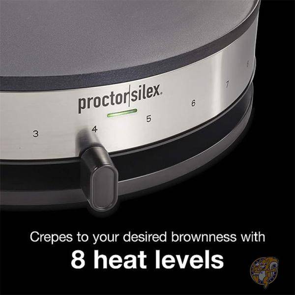 クレープメーカー キッチン用品 調理家電 ステンレス鋼 38400PS Proctor Silex プロクター・サイレックス