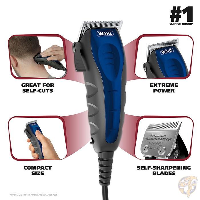 ウォール WAHL バリカン セルフ カット コンパクト コード式 クリッパー トリマー ヘアカッティング キット 散髪 アメリカ 輸入