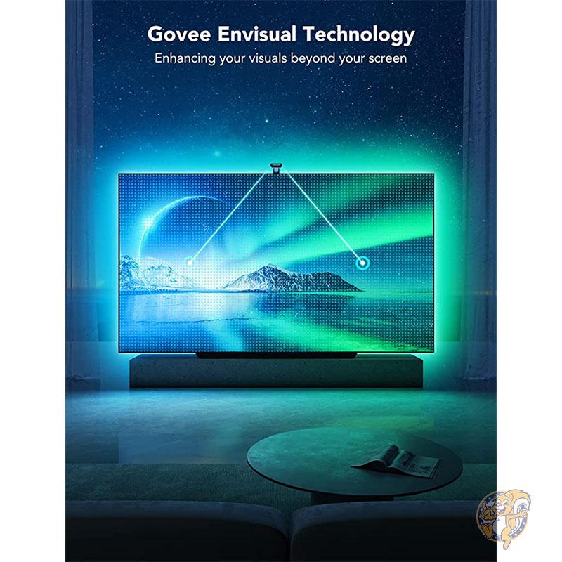 Govee ゴーヴェ インテリア照明 LED TV バックライトライト ゲーミングルーム マルチカラー H605C111