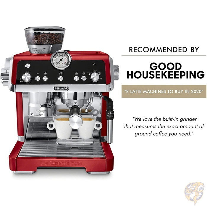 エスプレッソマシン デロンギ De'Longhi EC9335R 業務用 家庭用 本格 ラスペシャリタ エスプレッソマシーン センサーグランダー 送料無料