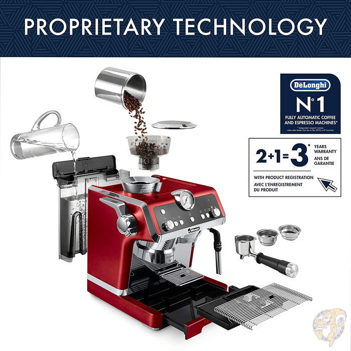 エスプレッソマシン デロンギ De'Longhi EC9335R 業務用 家庭用 本格 ラスペシャリタ エスプレッソマシーン センサーグランダー 送料無料