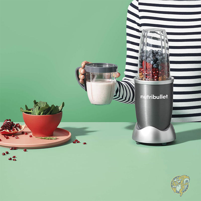 マジックブレット ブレンダー ニュートリブレット 600W 8ピース スムージーブレンダー グレー NBR0802 NutriBullet ニュートリブレット
