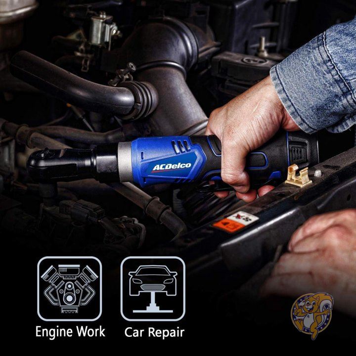 ACDelco ラチェットレンチツールキット ARW1209 コードレス コンパクトサイズ 送料無料