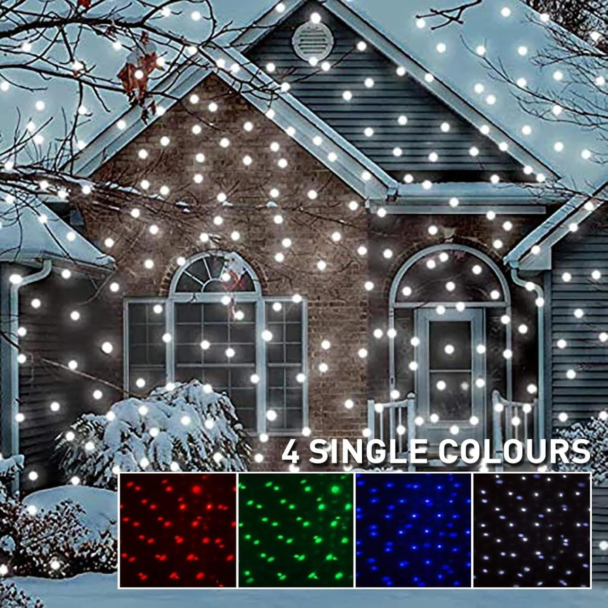クリスマス プロジェクターライト スノーフォール 屋内外 パーティー装飾 Christmas Projector イルミネーション ライトアップ