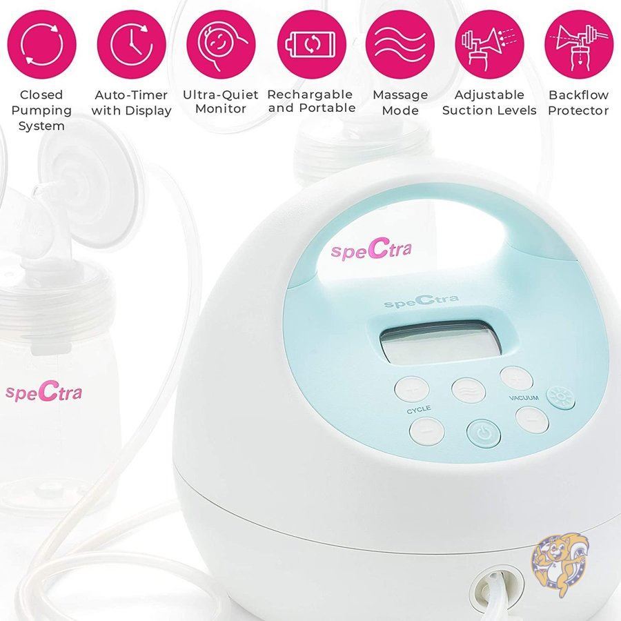 スペクトラ S1プラス 電動ブレストポンプとトートバッグ Spectra 母乳搾乳器セット 送料無料