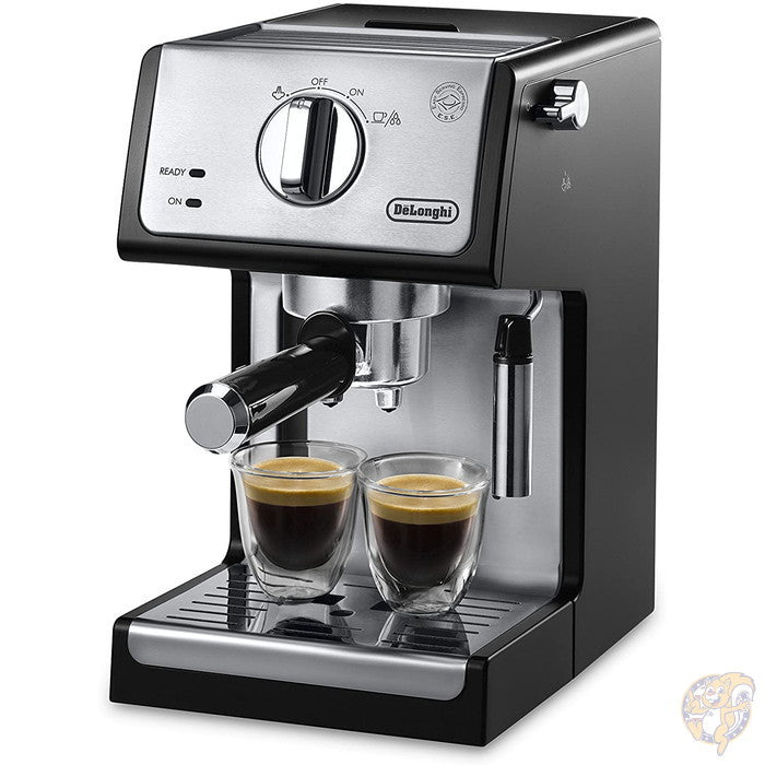 デロンギ De'Longhi ECP3420 バー ポンプ エスプレッソ アンド カプチーノ マシン 黒 送料無料