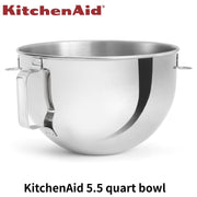 キッチンエイド ボウル 5.5クォート ステンレスボウル ハンドル付き KitchenAid スタンドミキサー用 ボウルリフト対応 大容量
