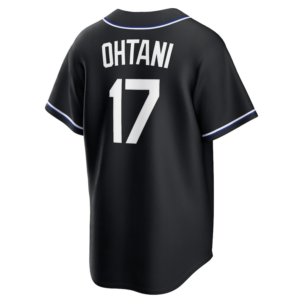 2026 大谷翔平 ドジャース ナイキ レプリカ ユニフォーム ブラック メンズ Nike MLB ユニフォーム 半袖 大谷ユニフォーム Shohei Ohtani Black Out
