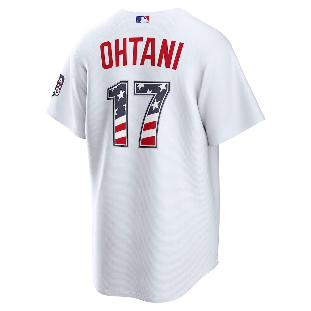 2026 大谷翔平 ドジャース ナイキ USA250 独立記念日限定 レプリカ ユニフォーム ホワイト 大谷 アメリカ建国 250周年記念
