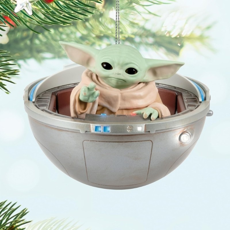 グローグー オーナメント ホールマーク Hallmark スターウォーズ マンダロリアン ベビーヨーダ クリスマス飾り Star Wars クリスマスオーナメント ベビーヨーダ The Mandalorian Grogu
