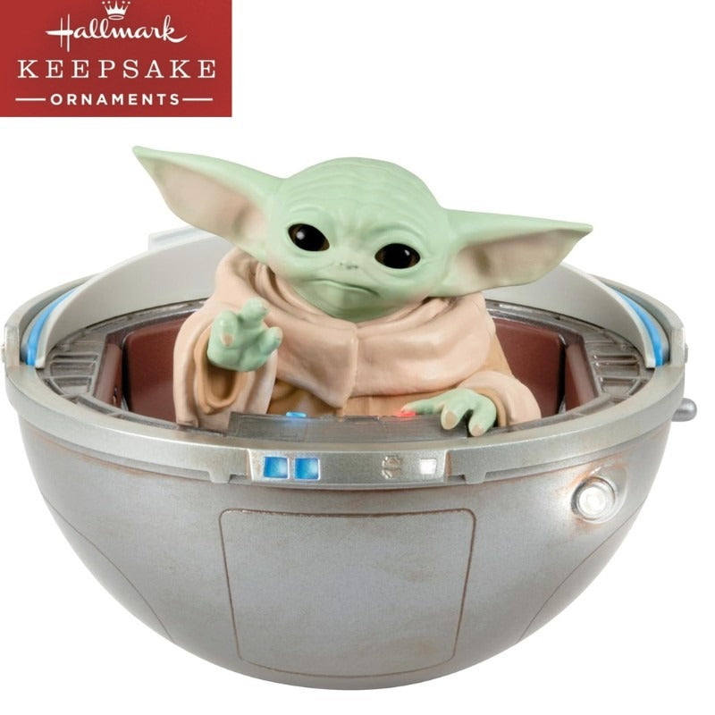 グローグー オーナメント ホールマーク Hallmark スターウォーズ マンダロリアン ベビーヨーダ クリスマス飾り Star Wars クリスマスオーナメント ベビーヨーダ The Mandalorian Grogu